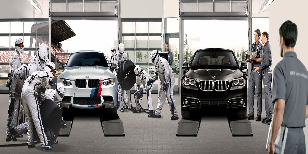 A image of BMW maintenance